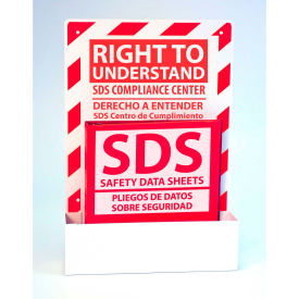 ZING Eco GHS-SDS Single Station (English/Spanish) 1 Binder Recycled Aluminum 6042 6042