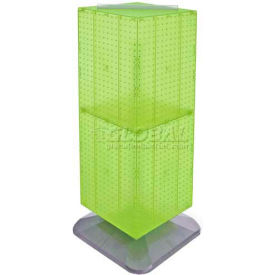 Global Approved 701435-GRE 4-Sided Interlocking Pegboard Floor Display 14