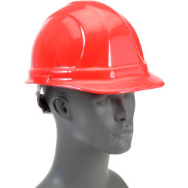 ERB® Omega II® Hard Hat 6-Point Mega Ratchet® Suspension Red WEL19954RE