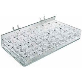 Global Approved 225582 48-Slot Mascara & Cosmetic Tray Pgbrd/Slatwall 12