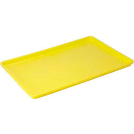 Winco FFT-1826YL Plastic Sheet Tray FFT-1826YL - Pkg Qty 6
