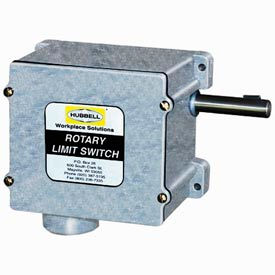 Hubbell 55-4E-2SP-WR-40 Series 55 Limit Switch - 42.51 Gear Ratio w/ 2 Contact Blocks 55-4E-2SP-WR-40