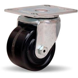 Hamilton® Hi-Lo Light Duty Swivel 3 x 1-3/4 Plastex Roller 400 Lb. Caster S-HL-3P