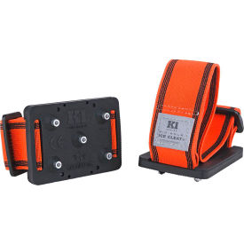 K1® Original Mid Sole Ice Cleat Traction Device One Size Black/Orange V9770150-O/S
