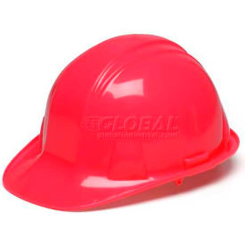 Hi Vis Pink Cap Style 4 Point Ratchet Hard Hat HP14170 - Pkg Qty 16