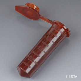 Microcentrifuge Tube 2.0mL Polypropylene Assorted Stand-Up Zipbag MG 500/Pack 111574AST