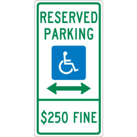 NMC TMS316G Traffic Sign Reserved Parking Illinois 24