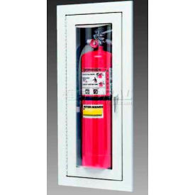Potter Roemer Loma Steel Fire Extinguisher Cabinet Full Acrylic Window Fully Recessed 7320-BA