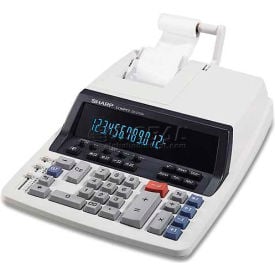 Sharp® 12-Digit Commercial Calculator QS2760H 2 Color 9-7/8
