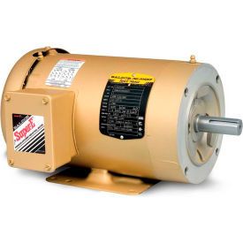 Baldor-Reliance 3-Phase Motor CEM3558T-5 2 HP 1755 RPM 143TC Frame C-Face Mount tefc575 Volts CEM3558T-5