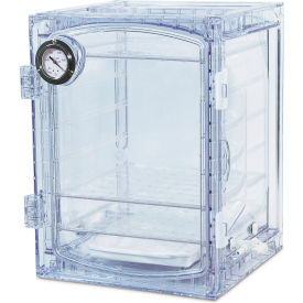 Bel-Art F42400-4031 Lab Companion Clear Polycarbonate Vacuum Desiccator Cabinet 45 Liter F42400-4031