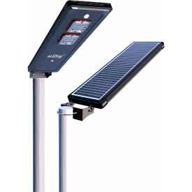 eLEDing® Solar Powered 18W 3200 LM AI SMART CREE 5000K LED Street Parking Lot Area light EE824W-AI18
