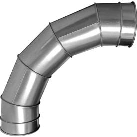 US Duct Clamp Together 90°Elbow 2.5 CLR 8