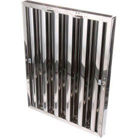 Allpoints 8014172 Hood Filter Type6 Stainless Steel 25X20 W/ Lock Handles 8014172