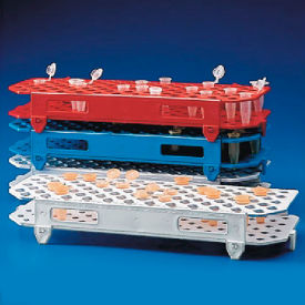 Snap-N-Rack Tube Rack For 1.5mL and 2.0mL Microcentrifuge Tubes 100-Place Polypropylene White 456303
