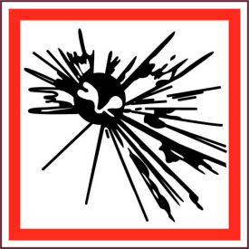 NMC GHS2022ALV2 Explosive GHS Label Vinyl 2