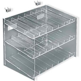 Global Approved 222988 3-Tiered 21-Compartment Cosmetic Tray 222988