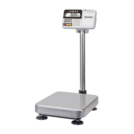 Platform Scale, 15/30/60X0.005/0.01/0.02kg w/ Compact Printer, Legal for Trade MPN:HV-60KCP