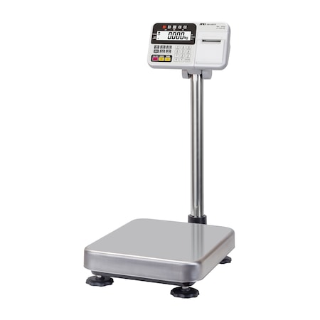 Platform Scale, 60X0.005kg w/ Compact Printer MPN:HW-60KCP