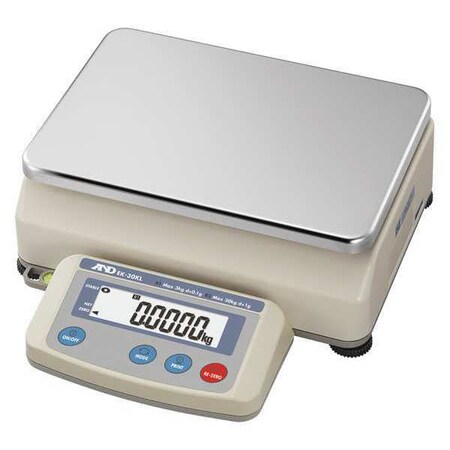 Digital Compact Bench Scale 66 lb./30kg Capacity MPN:EK-30KL