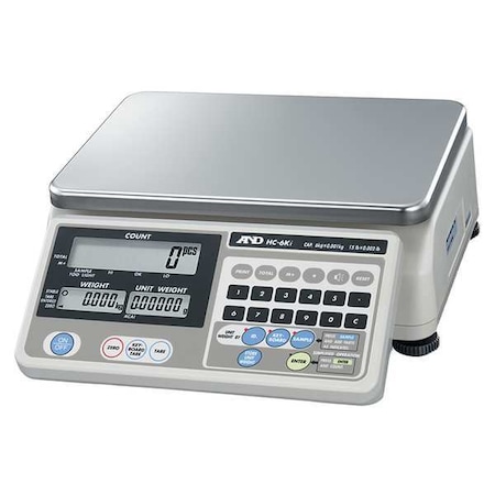 Digital Compact Bench Scale 15 lb. Capacity MPN:HC-6KI