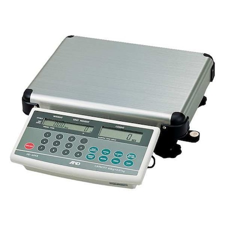 Digital Compact Bench Scale 120 lb. Capacity MPN:HD-60KA