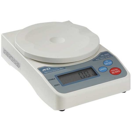 Digital Compact Bench Scale 2000g Capacity MPN:HL-2000I