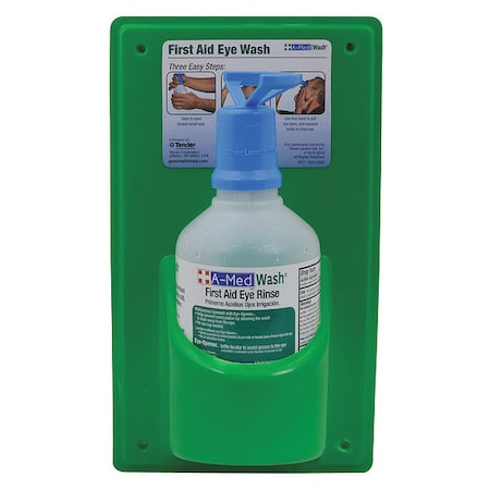 Eye Wash Station, Acrylic, Clear, 16 oz. MPN:5020-0272