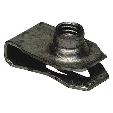 Spring Nut, M8-1.25, U Shape, Phosphate Finish MPN:EFUN-LUGS080025-4/B