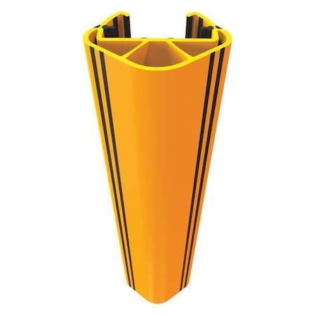 Rack Leg Protector, Yellow, 3/8in. Thick MPN:P-03-01-0026