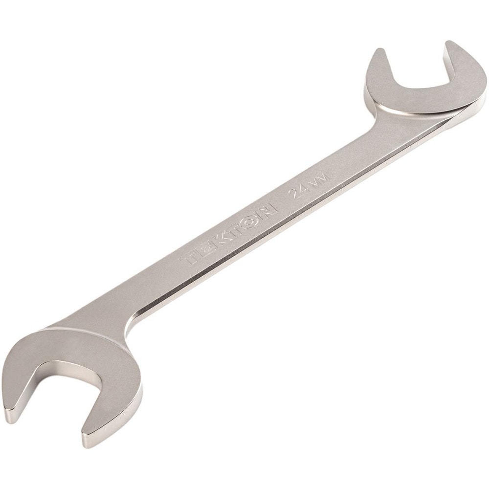 Open End Wrenches; Wrench Type: Open End; Head Type: Angled; Wrench Size (mm): 24; Material: Steel; Finish: Electroless Nickel; Head Angle: 30; 60 MPN:WAE84224
