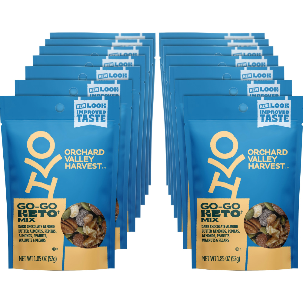 Orchard Valley Harvest Go-Go Keto Mix - Grain-free, Gluten-free, No Artificial Color, No Artificial Flavor, Preservativ - V14045 MPN:V14045