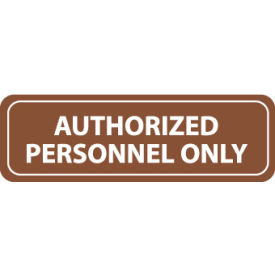 Architectural Sign - Authorized Personnel Only AS81