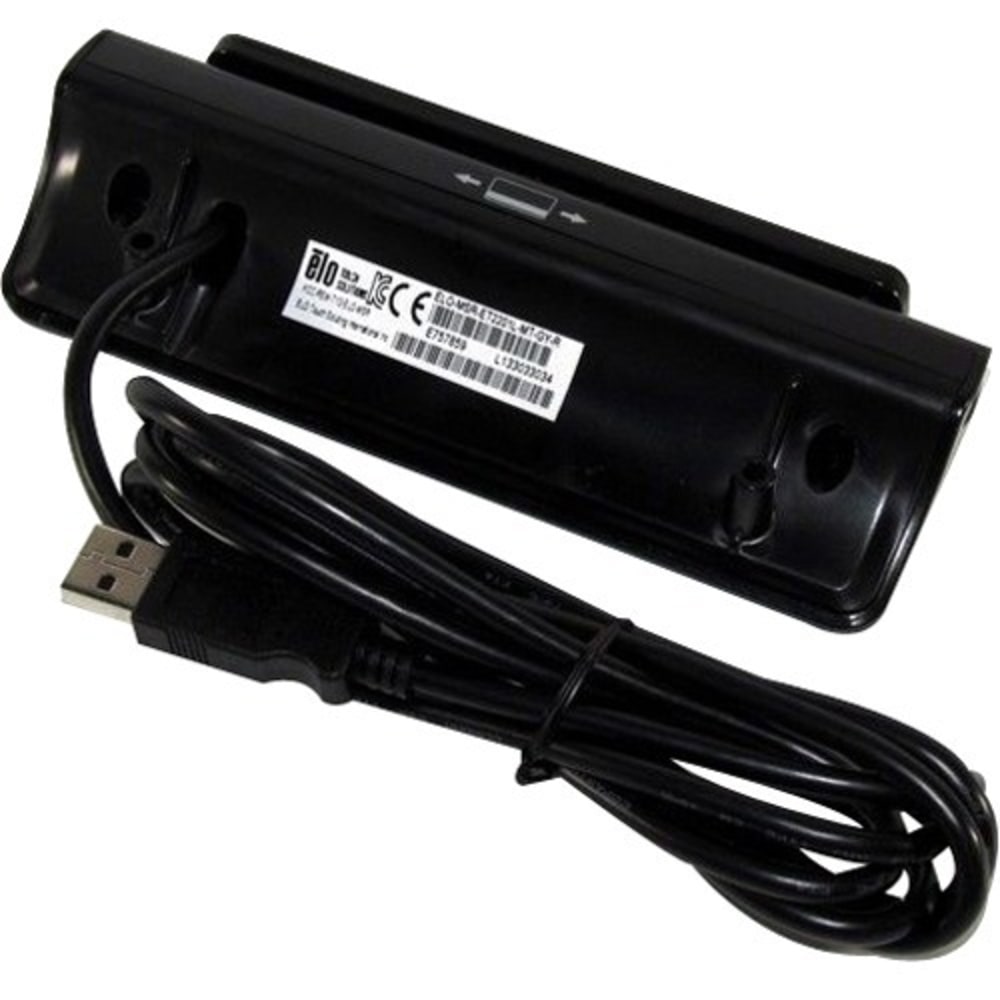 Elo Magnetic Stripe Reader - Magnetic card reader (Tracks 1, 2 & 3) - USB - for Elo 2201L; Desktop Touchmonitors 2201L MPN:E757859