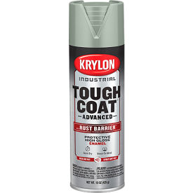Krylon® Tough Coat Adv Spray Paint w/ Rust Barrier Tech. 20 oz Gloss Light Machinery Gray K00839008 - Pkg Qty 6