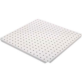 Pegboard Panels - Powdercoat White 16 x 16 (2 pc) ALGSTRP16x16PTD-WHT