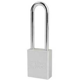 American Lock® No. A1107CLR Solid Aluminum Rectangular Padlock - Clear A1107CLR - Pkg Qty 24