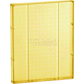 Global Approved 771620-YEL Pegboard Wall Panel 16