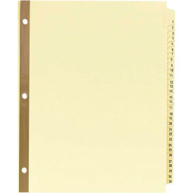 Avery Laminated Tab Divider Printed 1 to 31 8.5