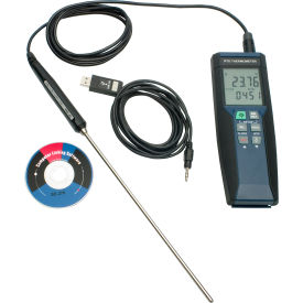 H-B DURAC High Temp Precision RTD Electronic Thermometer / Data Logger -100 to 400C (-148 to 752F) 609010200