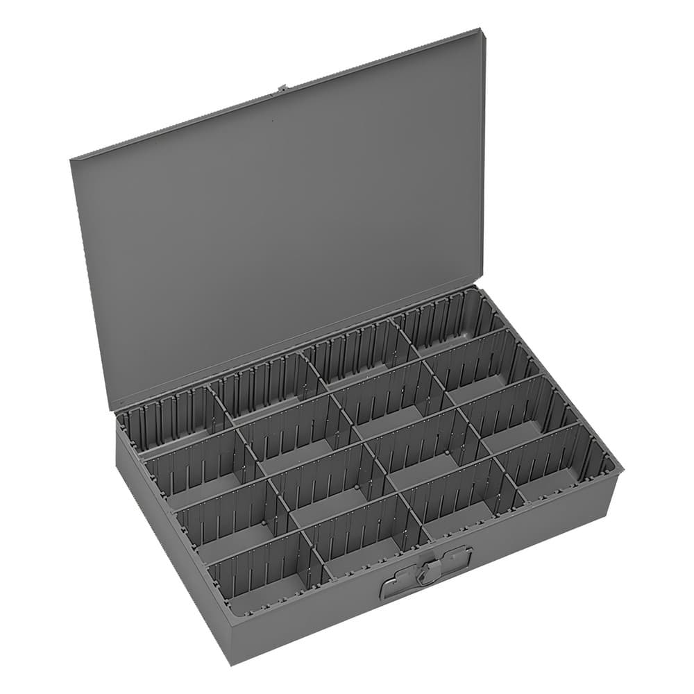 Small Parts Storage Drawers, Drawer Type: Large Storage Drawer , Number Of Compartments: 16.000 , Removable Dividers: No , Drawer Material: Steel  MPN:131-95
