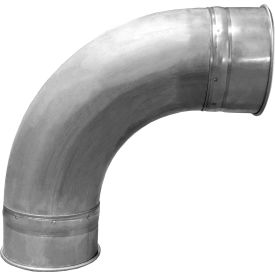 US Duct Clamp Together 90°Tubed Elbow 2.5 CLR 4