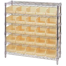 GoVets™ Chrome Wire Shelving with 25 4