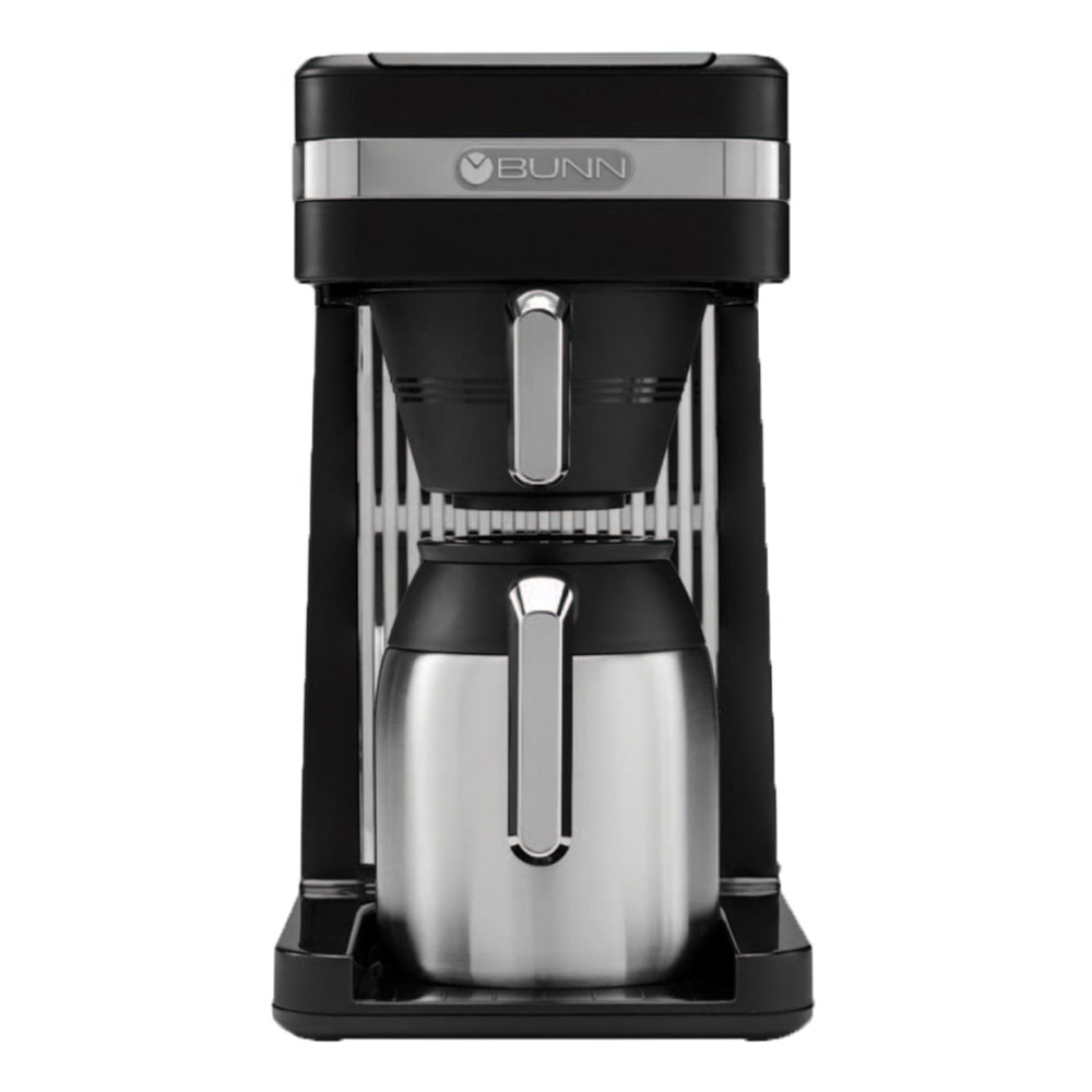 BUNN Speed Brew 10-Cup Drip Coffeemaker, 14-15/16in x 8-5/16in, Black MPN:55200.0000