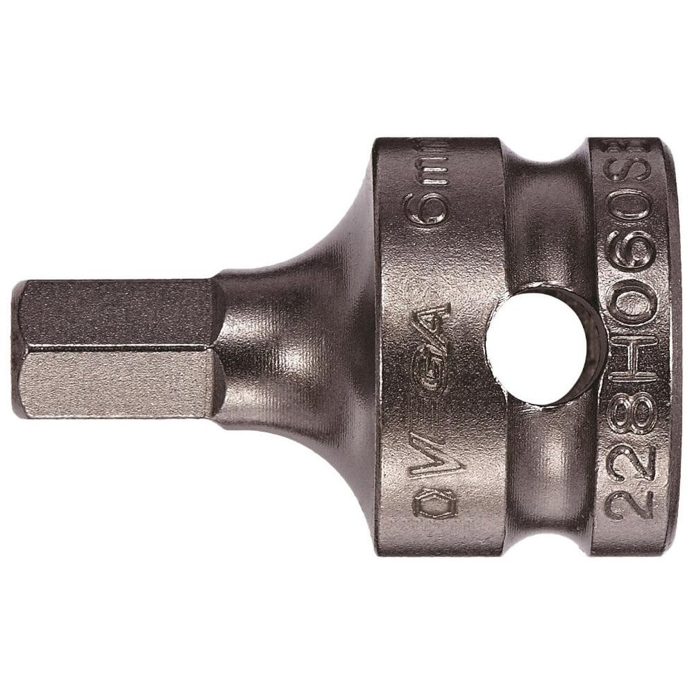 Hand Hex & Torx Bit Sockets; Socket Type: Hex Bit ; Drive Size (Inch): 3/8 ; Hex Size (mm): 5.5600 ; Hex Size (Decimal Inch): 0.2189 ; Hex Size (Inch): 7/32 ; Bit Length (Inch): 1 MPN:228H1464SB