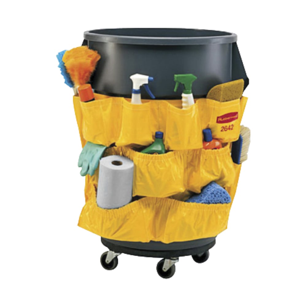 Rubbermaid Brute Caddy Bag, 20 1/2inH x 20inW, Yellow MPN:264200YW