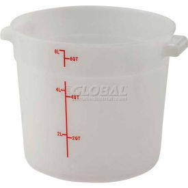 WinCo® Round Storage Container 14-1/8