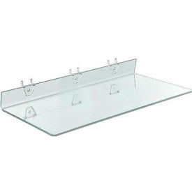 Global Approved 556011 Acrylic Shelf For Pegboard/Slatwall 20