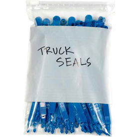 GoVets™ Slide Seal Reclosable Poly Bag W/White Block 16