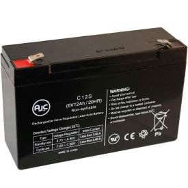 AJC® Lithonia ELB-06010 6V 12Ah Emergency Light Battery AJC-C12S-I-0-155088